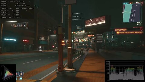Cyberpunk 2077 HDR settings for PC BY Plasma TV for Gaming wITH ICC profile by dylanraga