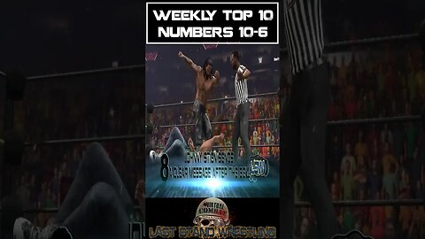 Top 10 for the week of 4-2-23 numbers 10-6 #wwe2k23 #wwe2k23universemode #wwe2k22universemode