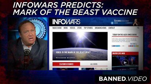 Alex Jones Predicts Mark Of The Beast Vaccine With Nano Chips