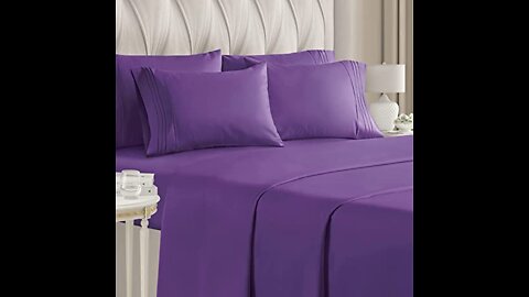 Brand-New King Size Sheet Set - Breathable & Cooling - Hotel Luxury Bed Sheets - Extra Soft - D...