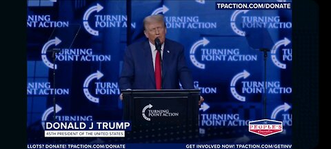 President Trump at Turning Point Action People's Convention in Detroit