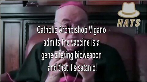 Catholic Archbishop Vigano admits the vaccine is a gene altering bioweapon and that it's satanic