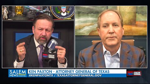 Biden won't let us secure the border. AG Ken Paxton with Sebastian Gorka on AMERICA First