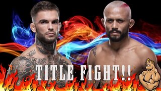 CODY GARBRANDT & FIGUEIREDO FIGHTING FOR THE 125 TITLE @UFC255!!!