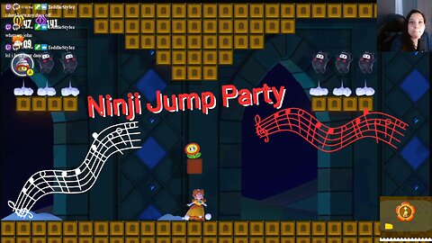 Super Mario Wonder: Ninji Jump Party