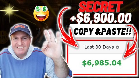 Secret To Making +$6,900 With Affiliate Marketing (Make Money Online For Beginners 2023)