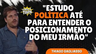 BRUNO GAGLIASSO ESTÁ AJUDANDO A CAMPANHA DE THIAGO