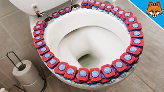 UNBELIEVABLE ⚡️ How to clean your bathroom with just ONE dishwashing tab 💥