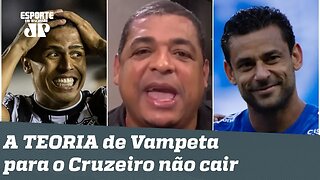 "A MALA CHEGA!" Vampeta POLEMIZA e explica por que acha que o Cruzeiro NÃO cai!