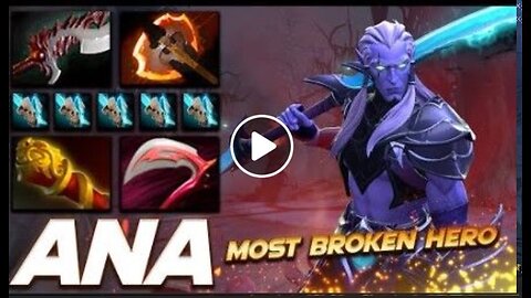 Ana Phantom Assassin Most Broken Hero - Dota 2 Pro Gameplay