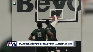 Spartans and Wolverines ready for March Madness