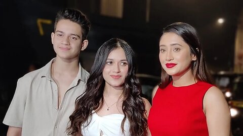 Jannat Zubair, Shivangi Joshi,Ayaan Zubair At Ashnoor Kaur Birthday Party