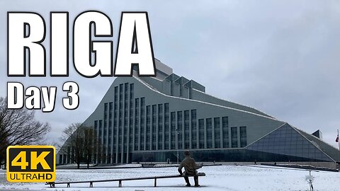 Riga Day 3 | Latvia's capital tourist sights, places to eat & drink | Feb 2023