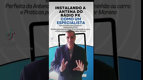 Aprenda através deste guia em forma de ebook a instalar antena de Rádio Px no caminhão