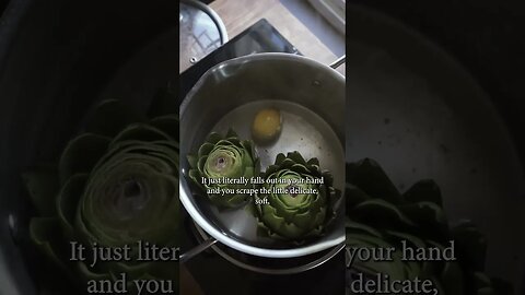 Art of Artichokes: Quick and Easy Cooking Tutorial! #shorts #recipe #cookingtips