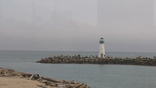 Foggy Day at Santa Cruz Harbor