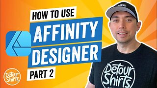 Tutorial: Affinity Designer for Beginners Part 2 - Learn how to use Affinity Designer Step by Step