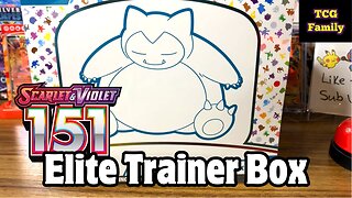 Pokémon 151 ETB Opening! Scarlet & Violet