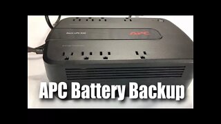 APC Back-UPS 550VA UPS Battery Backup & Surge Protector (BE550G) Review