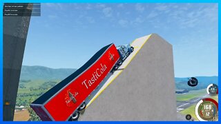 TruckFails | Truck, Tasti Cola Delivery Full Speed Jumping #264 – BeamNG.Drive