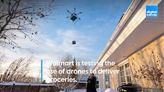 Walmart Grocery Drones