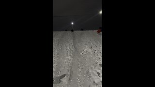 Snowsliding at Abbotsford, BC