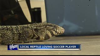 Reptile-Loving Soccer Player