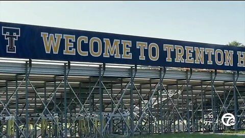Spelling error in new sponsored welcome sign for Trenton High School set to be fixed Wednesday