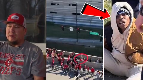 SHOCKING video shows men TAKING DOWN alleged Kansas City Chiefs Super Bowl parade shooter!