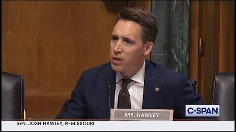 Full Exchange Between Sen Hawley & Deputy AG on Why FBI is Involving Itself In School Board Meetings