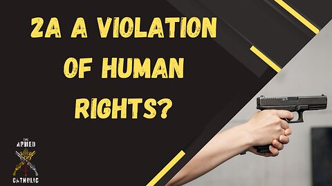 THIS Is Why Gun Control Activists Believe Second Amendment Violates Human Rights