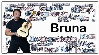 Happy Birthday Bruna - Happy Birthday to You Bruna #shorts