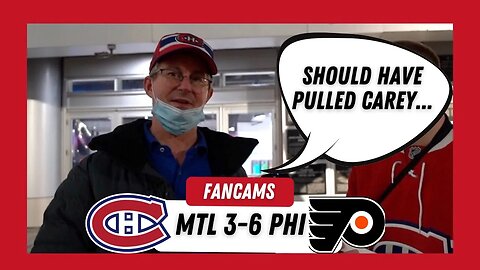 NOT HELPING CAREY'S CONFIDENCE! | MTL 3-6 PHI | FANCAM