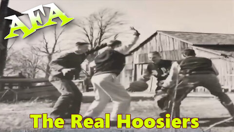 1954 Indiana State Basketball Champions The Real Hoosiers