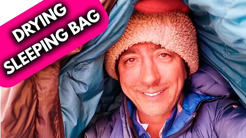 How to Dry A Sleeping Bag Mountaineering Climbing Denali (4k UHD)
