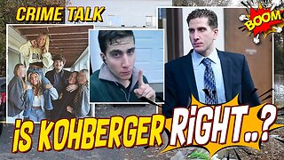 Is Bryan Kohberger Right..? Let's Talk About It..!