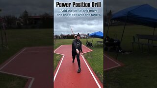 Javelin Throw - Power Position Drill