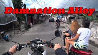 Riding a Road Notorious For Armed Robbery and Hijacking in the Philippines