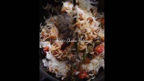 Pindi Channa Pulao | #recipe #shorts #shortrecipe