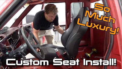 Switching The Interior Up With A Set Of CHRYSLER Seats! S10 Restomod Ep.16