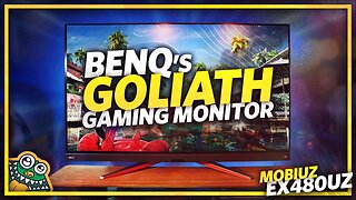 BenQ's GINORMOUS 48" Gaming Monitor 🖥️ - Mobiuz EX480UZ - Unboxing and Review