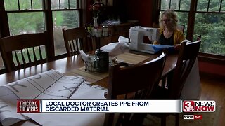 Local Doctor Creates PPE From Discarded Material