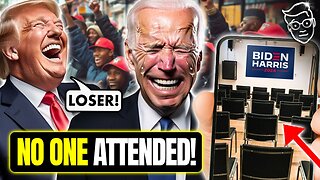 CHAOS: Biden SCREAMED OUT of His Hometown After NO ONE Showed For Event! Harlem Streets CHEER Trump🔥