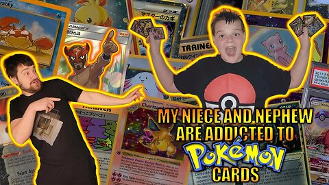 My Niece and Nephew are addicted to Pokémon Cards! Video Game Resale Vlog