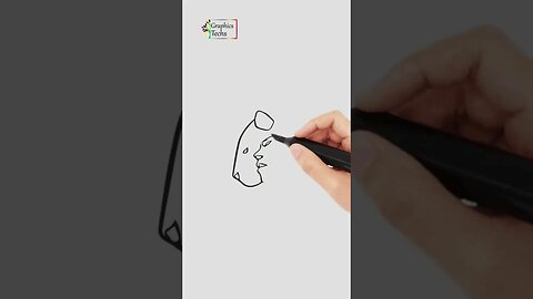 Girl, Lion #whiteboard #art #graphicdesign #shorts #graphicstechs #reels #lion #drawing #animated