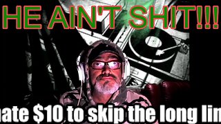 HE AIN'T SHIT!- WITH DJ HANDZZ