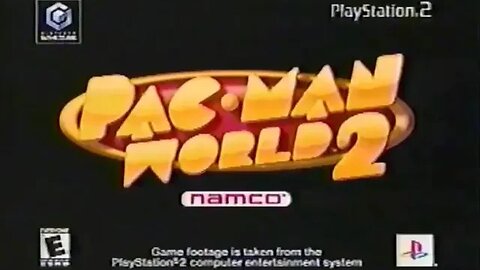 PS2 Pac-Man World 2 "Is That All You Got" Very 2000's Commercial (2002 Playstation Ad)