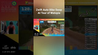 Zwift Bike Swap on Tour of Watopia 2023 Stage 4 🚴