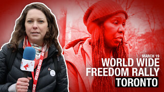 It's never selfish 'to fight for your freedoms': Toronto World Wide Freedom Rally