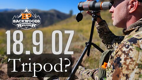 Aziak Backcountry Lite Tripod - BEST Tripod For Backcountry Hunting?